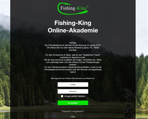 fishing king login rlp